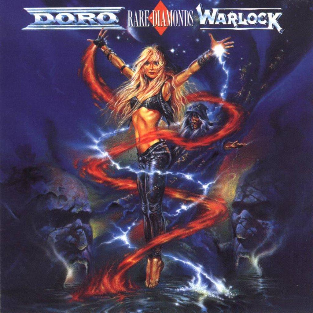 doro warlock rare diamonds 1991 cover
