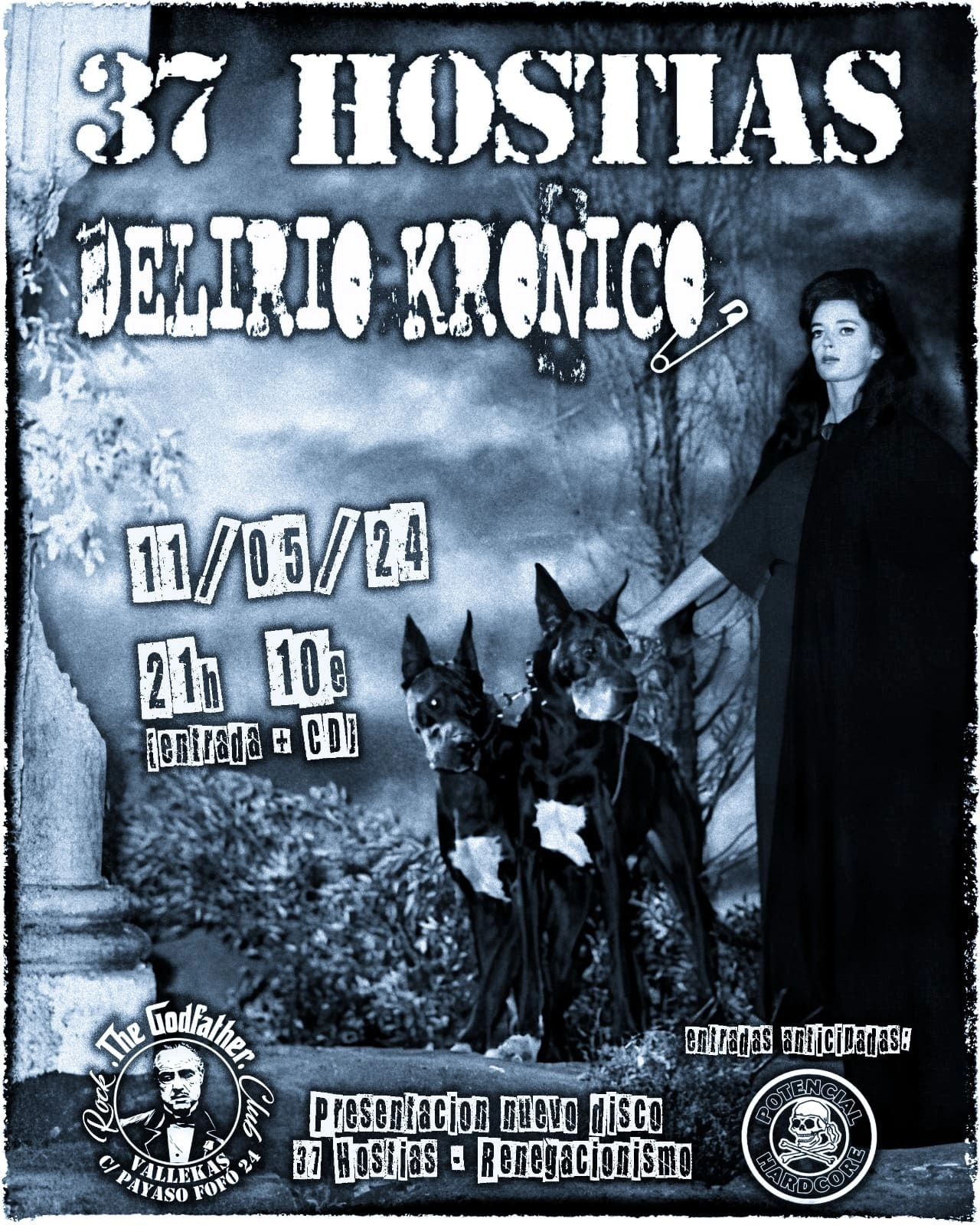 concierto delirio kronico vallekas