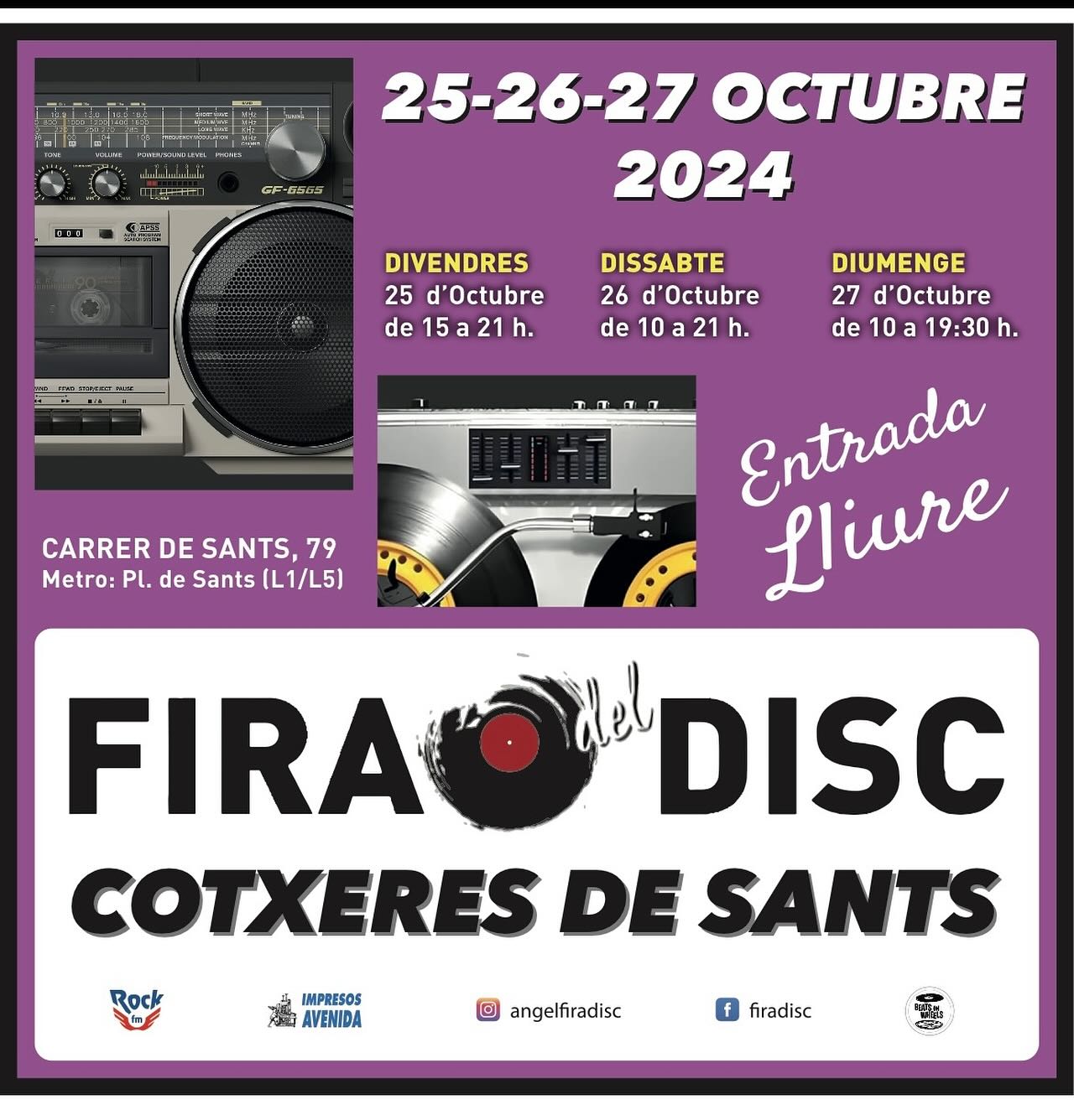 feria del disco barcelona