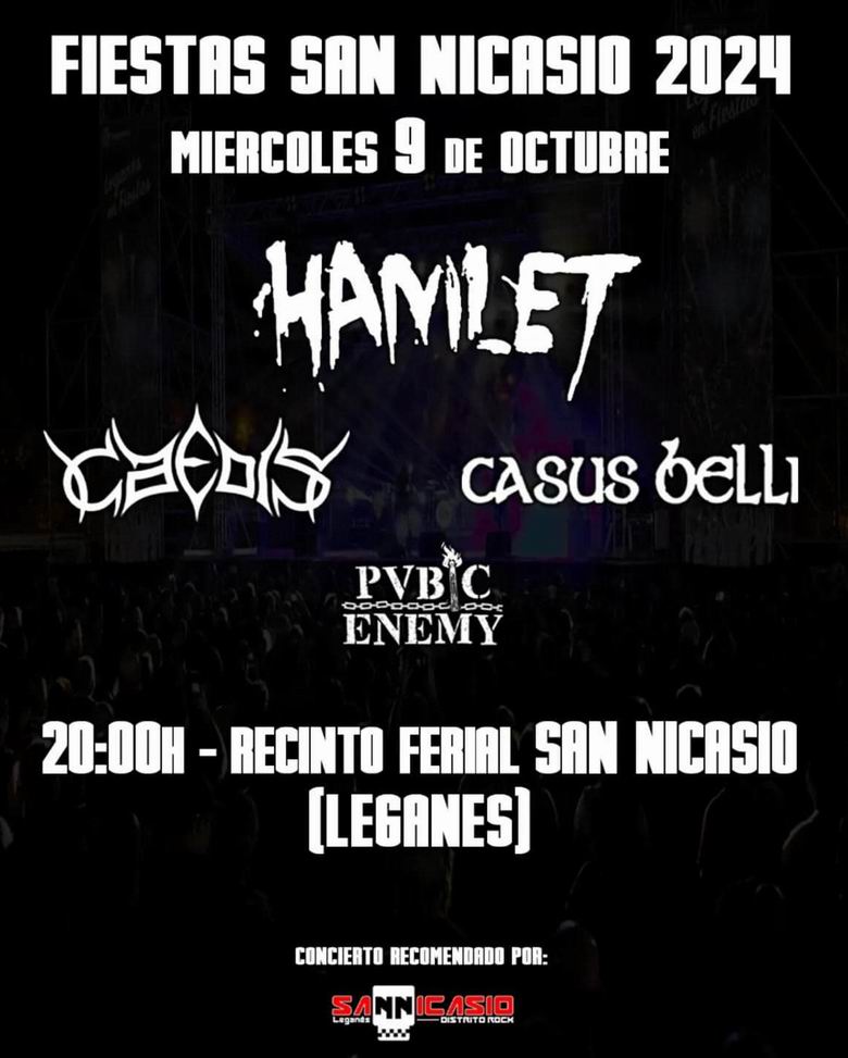 concierto hamlet san nicasio