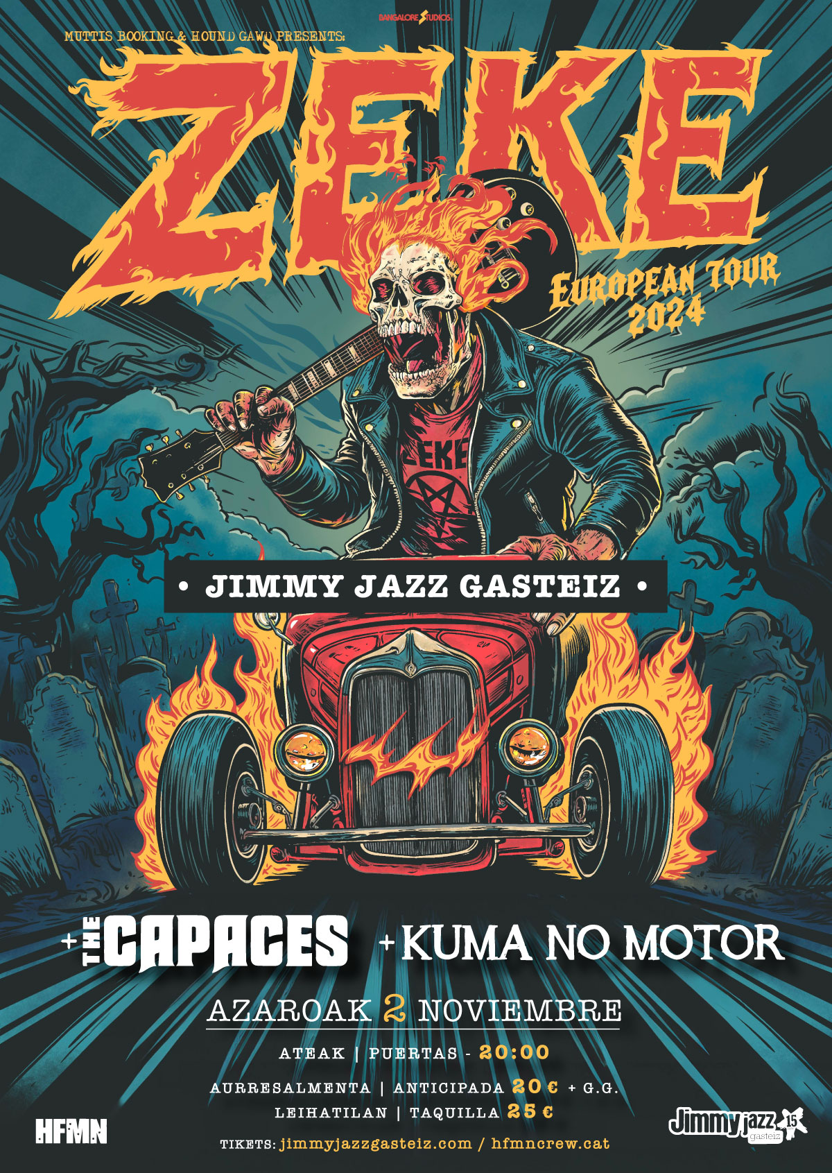 zeke european tour 2024