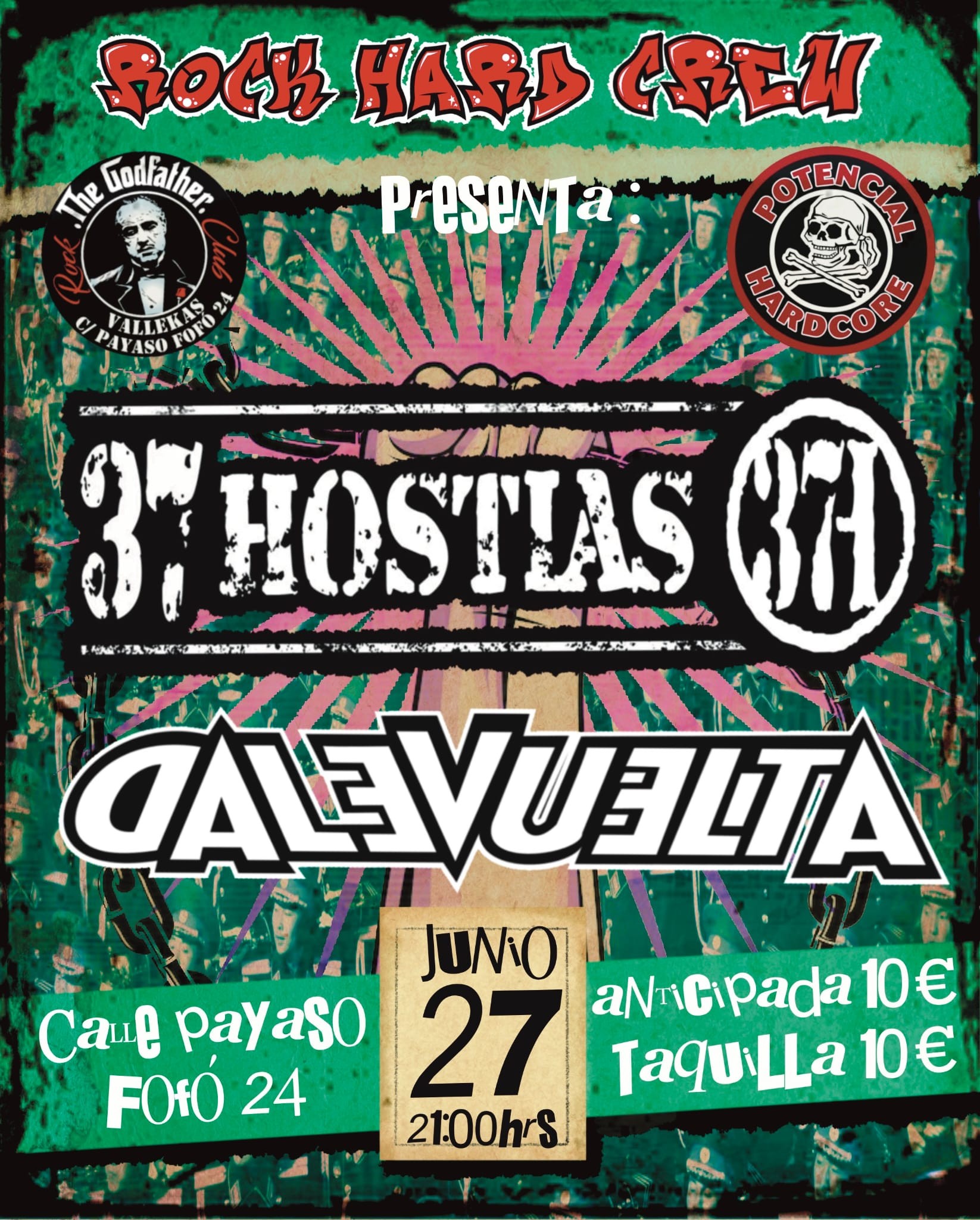 concierto 37 hostias madrid