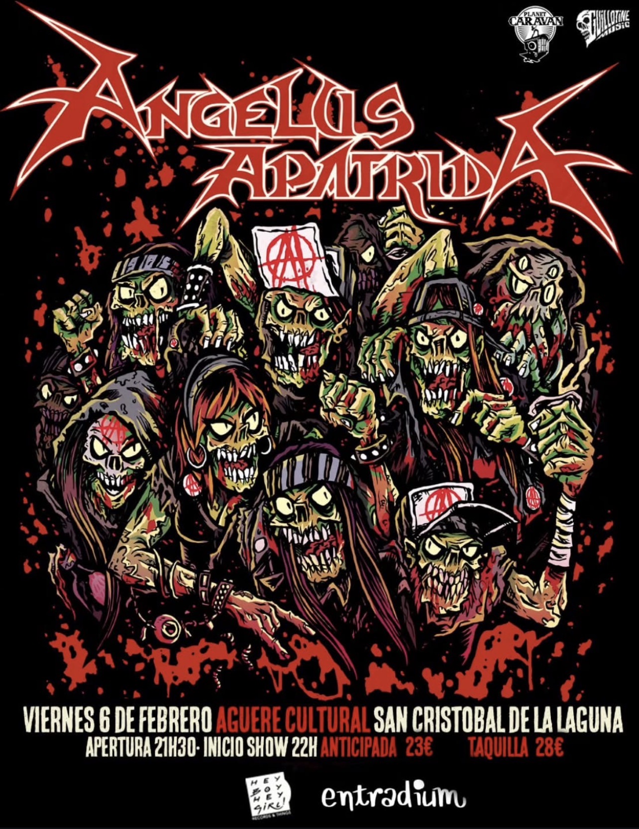 concierto angelus apatrida la laguna