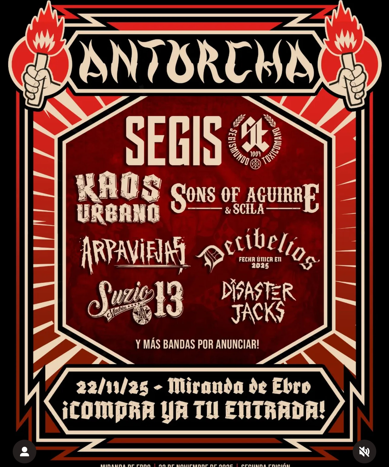 antorcha fest miranda de ebro