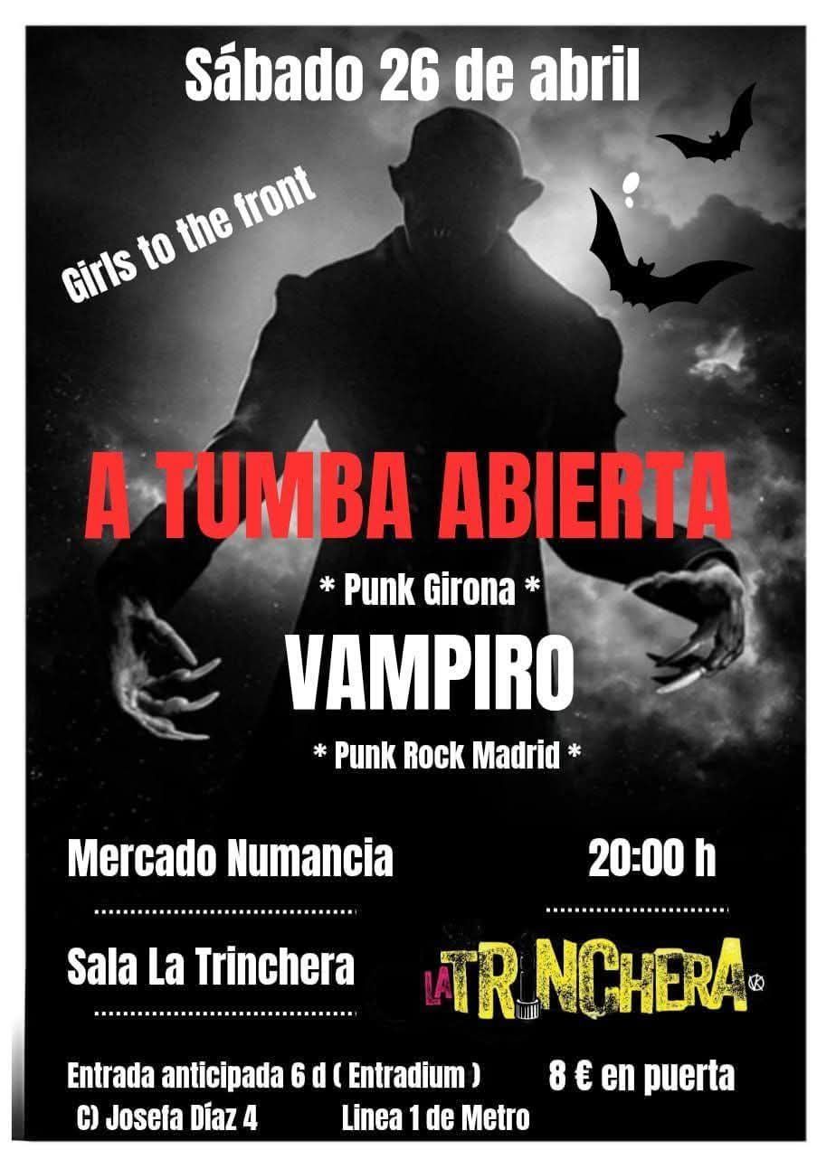 a tumba abierta concierto