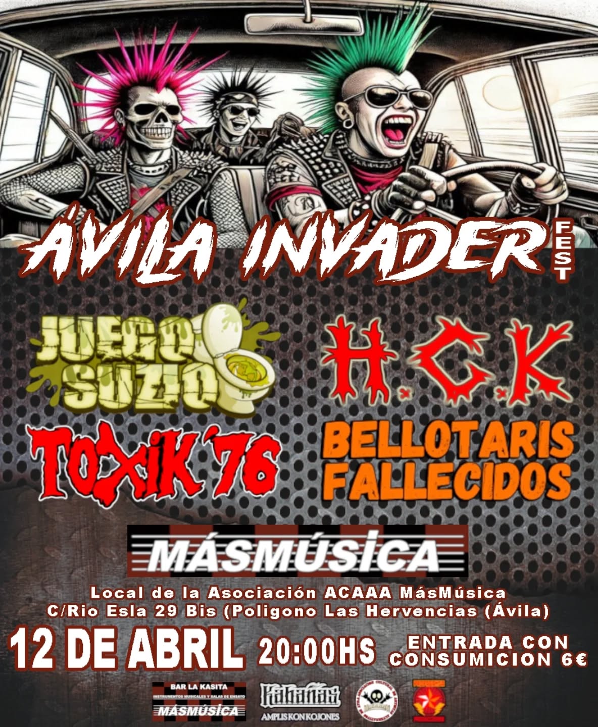 avila invaders fest