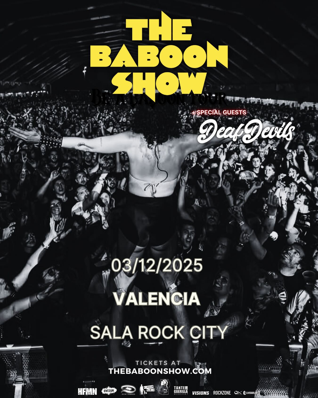 concierto the baboon show valencia