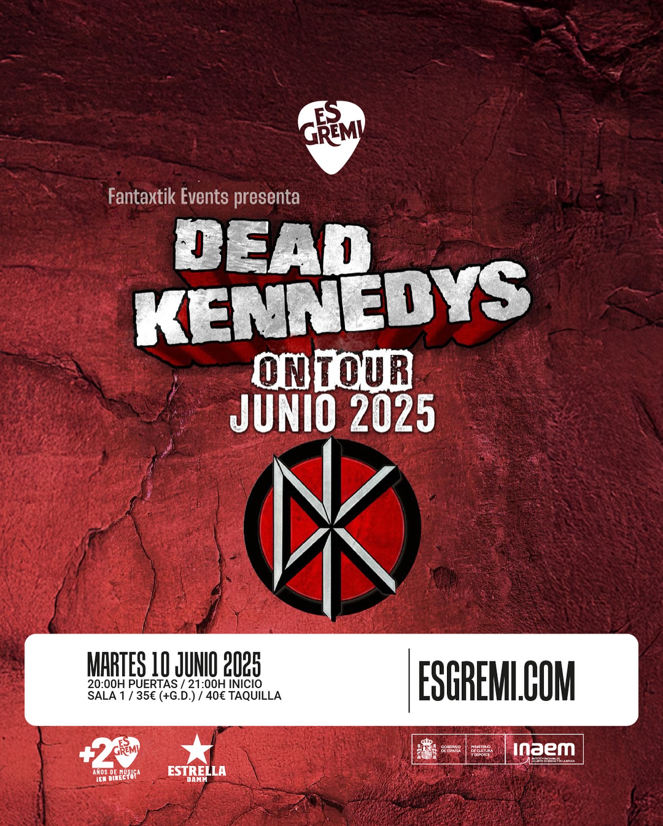 concierto dead kennedys mallorca