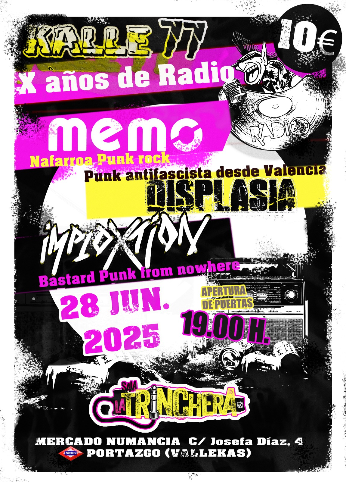 concierto displasia madrid