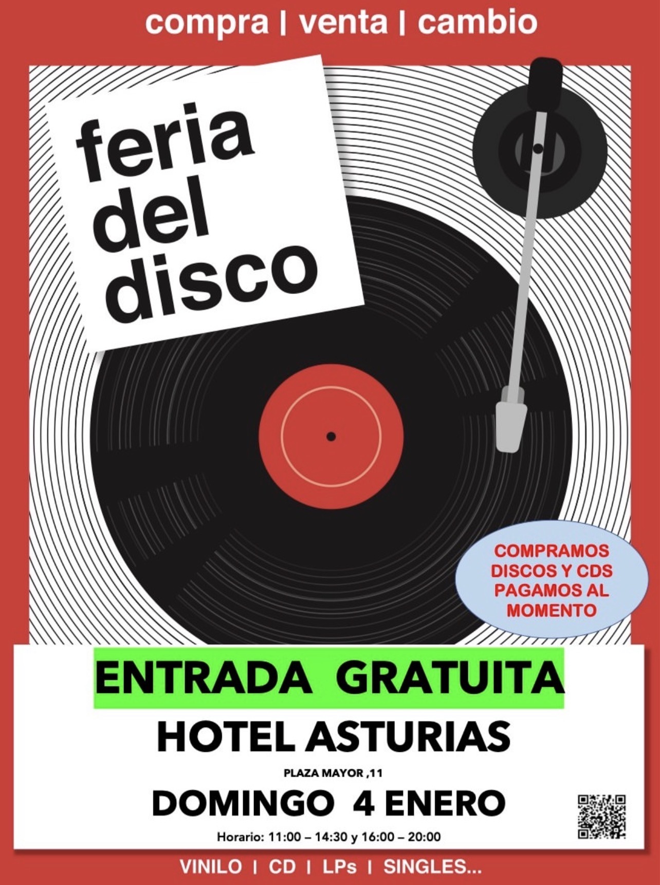 feria del disco gijon