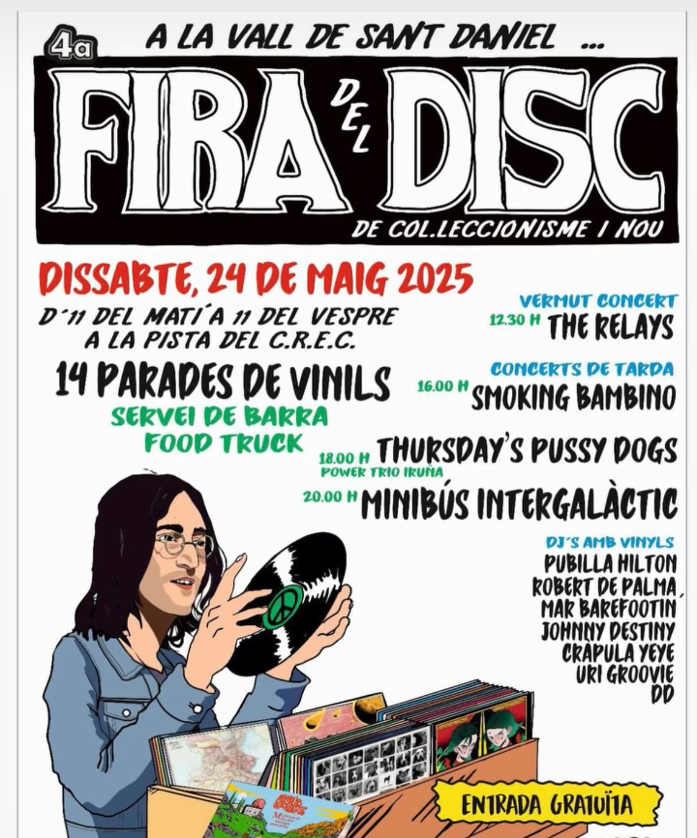 feria del disco vall de sant daniel