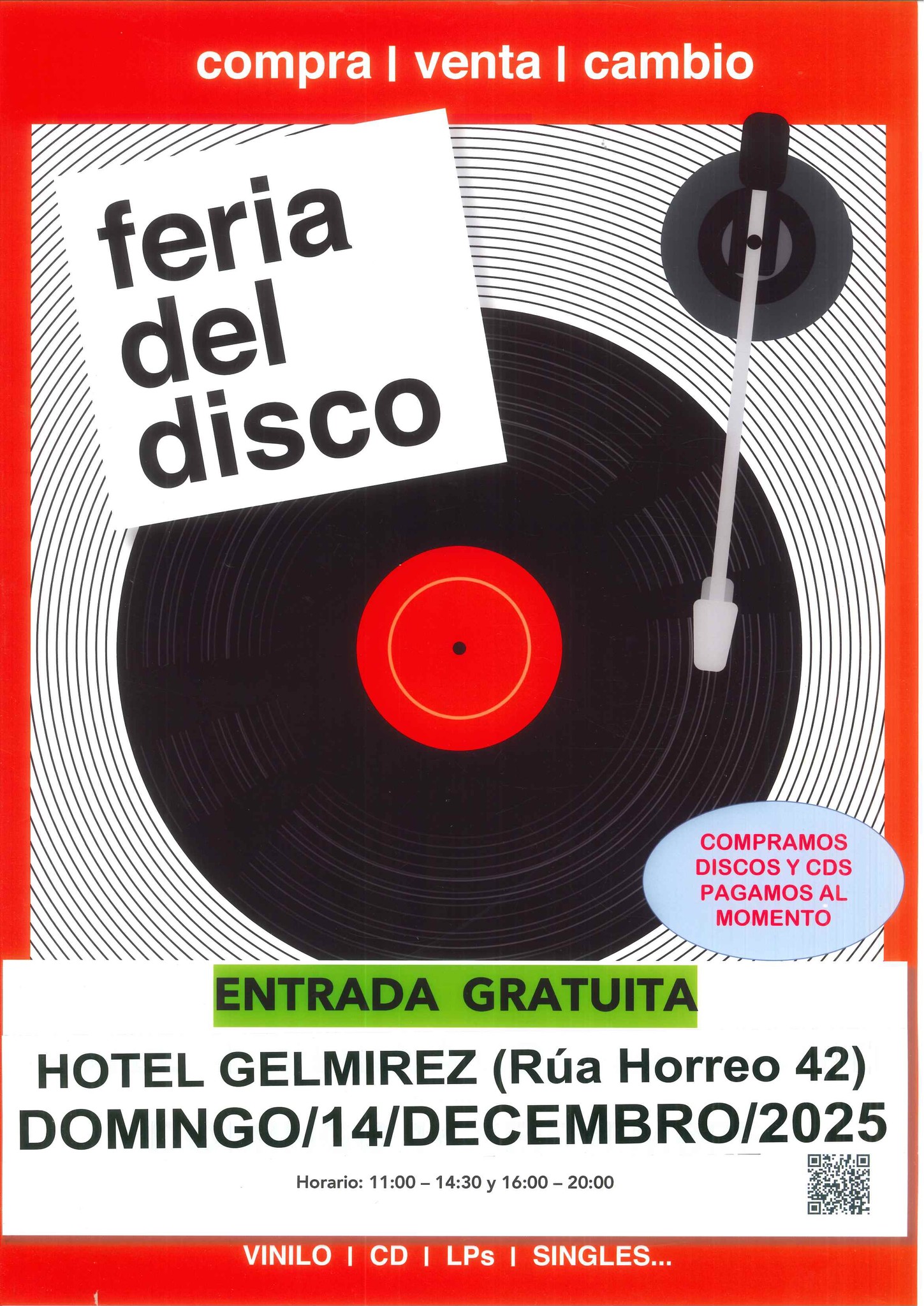 feria del disco santiago de compostela