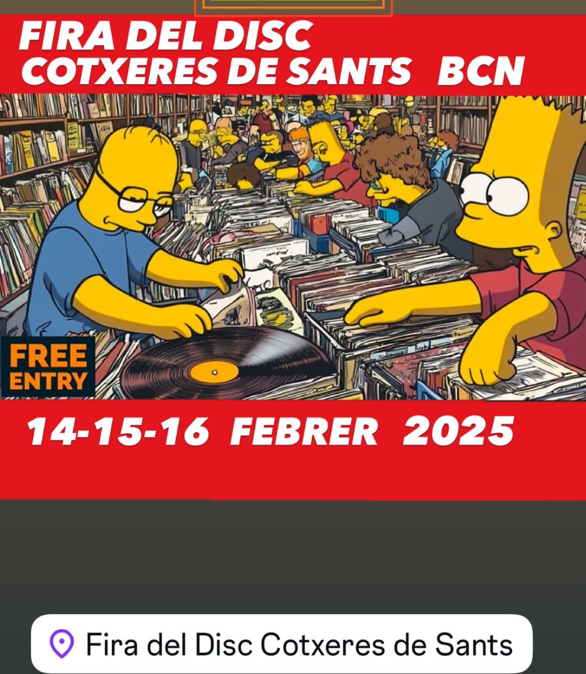 feria del disco sants