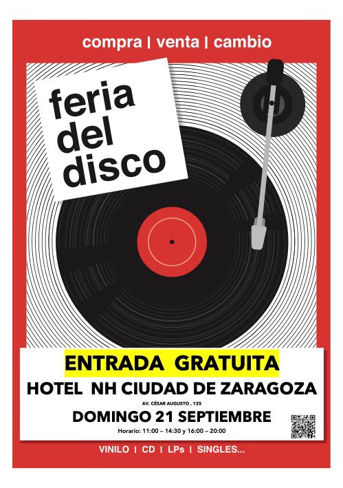 feria del disco zaragoza