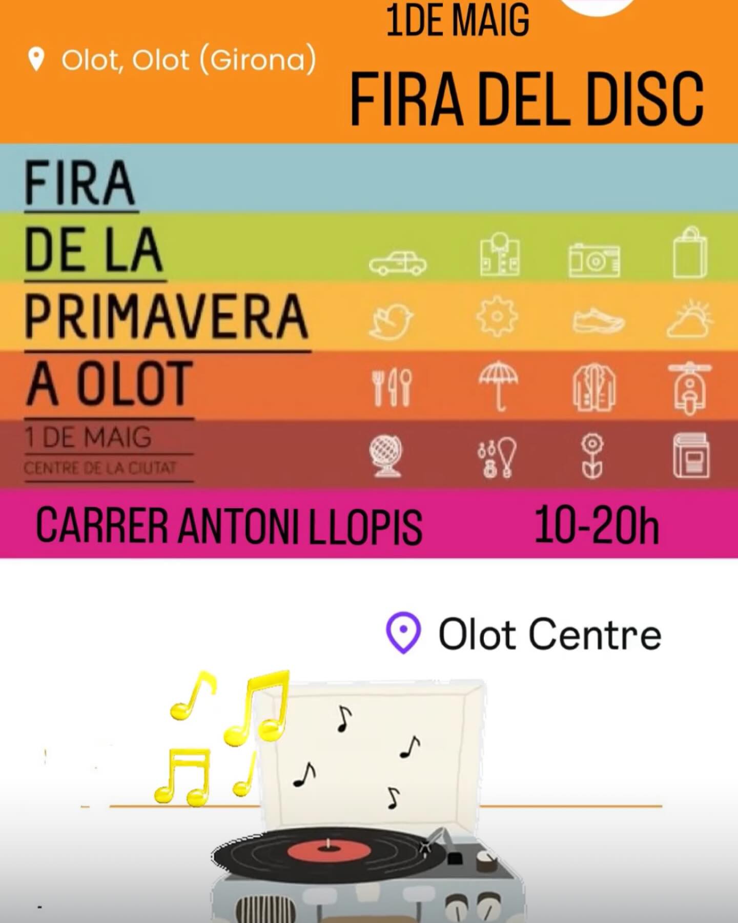 feria del disco olot