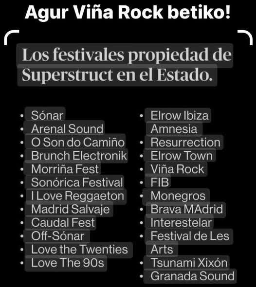 festivales fondo KKR