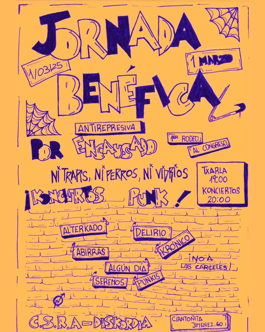 jornada benefica antirepresiva