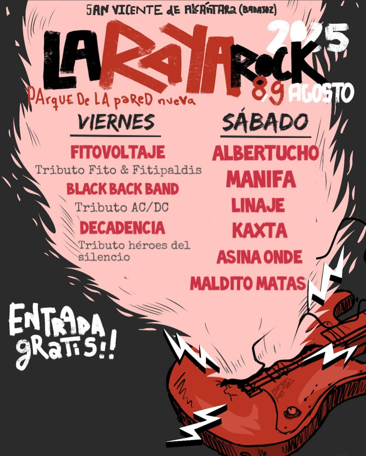 la raya rock