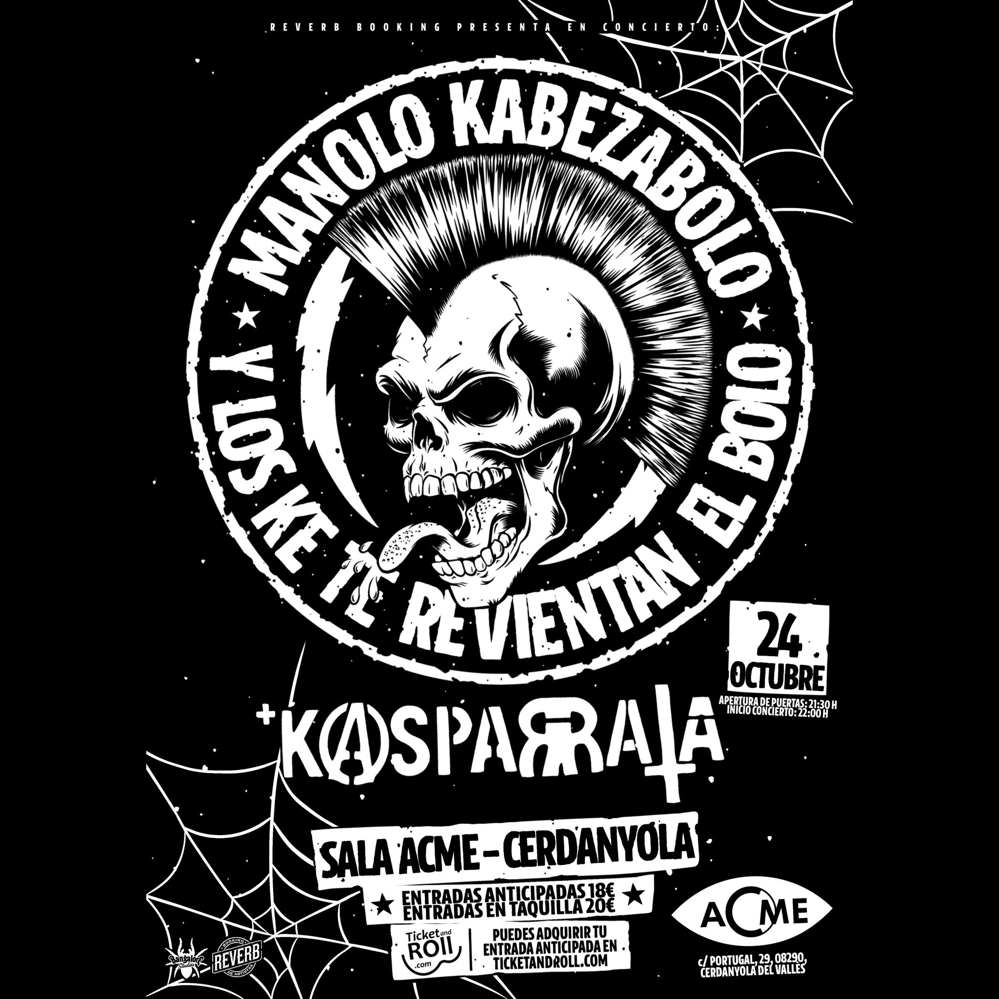 concierto manolo kabezabolo cerdanyola
