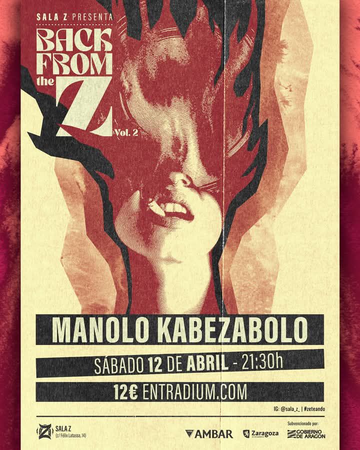 concierto manolo kabezabolo zaragoza