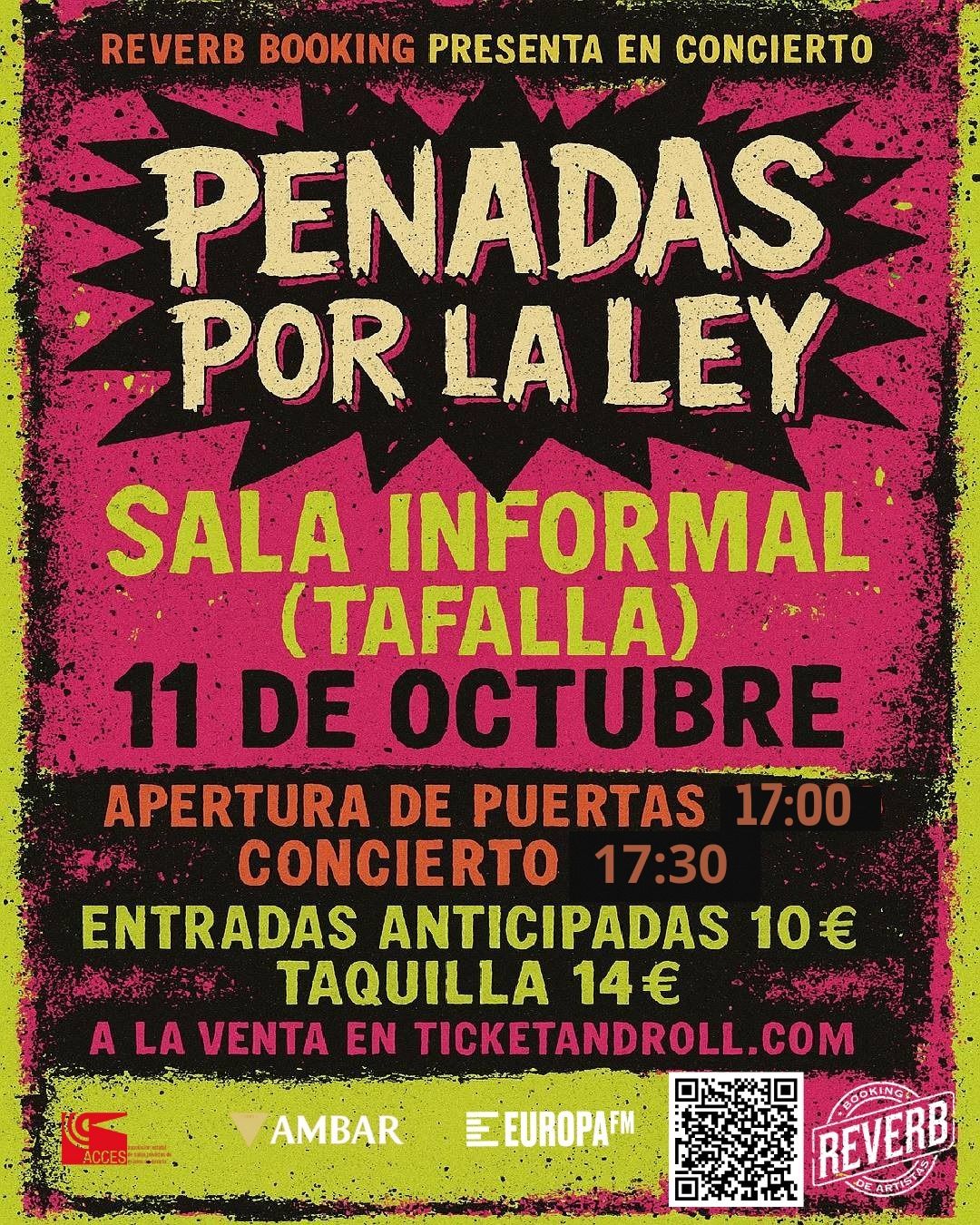 concierto penadas por la ley