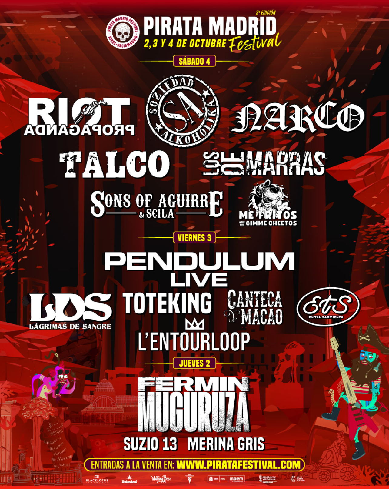 pirata madrid festival