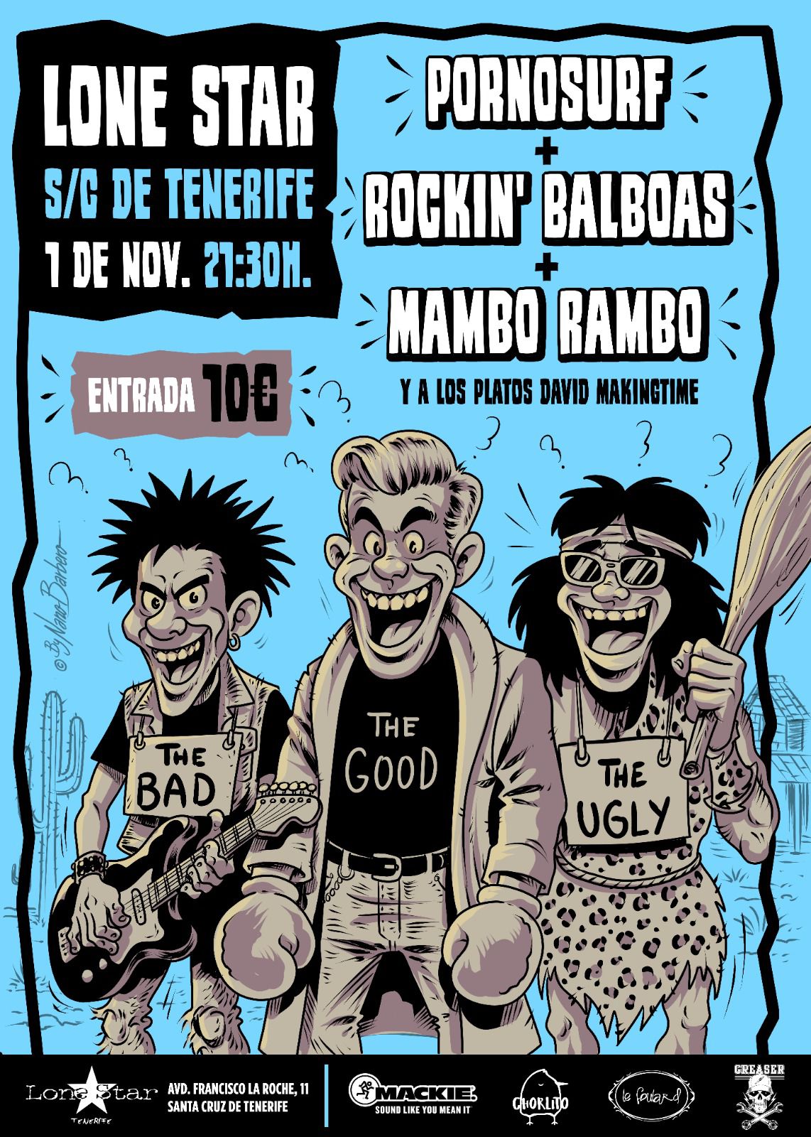 concierto pornosurf tenerife