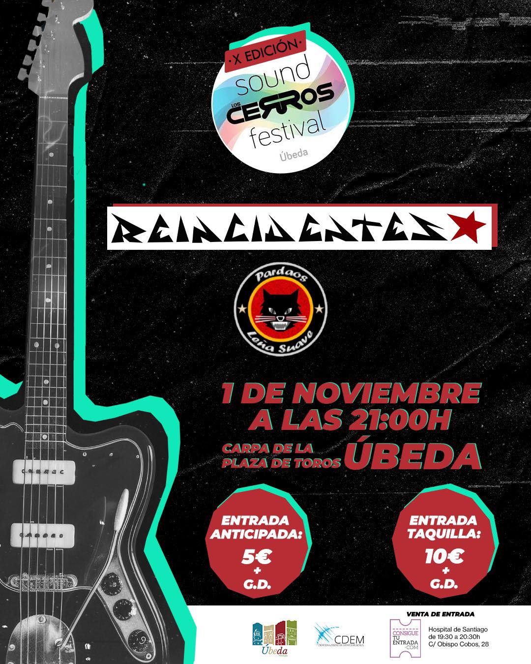 concierto reincidentes ubeda