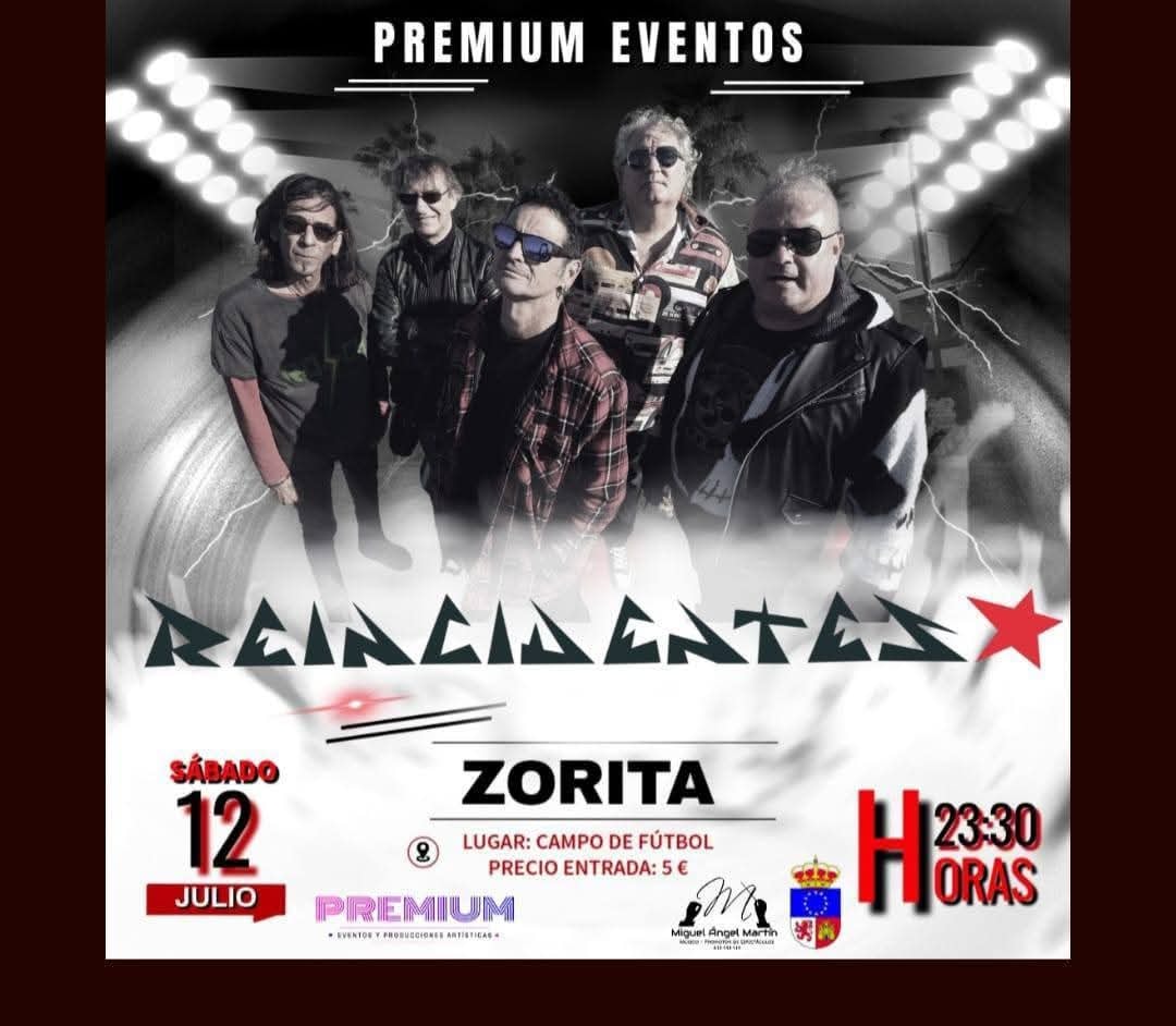 concierto reincidentes zorita