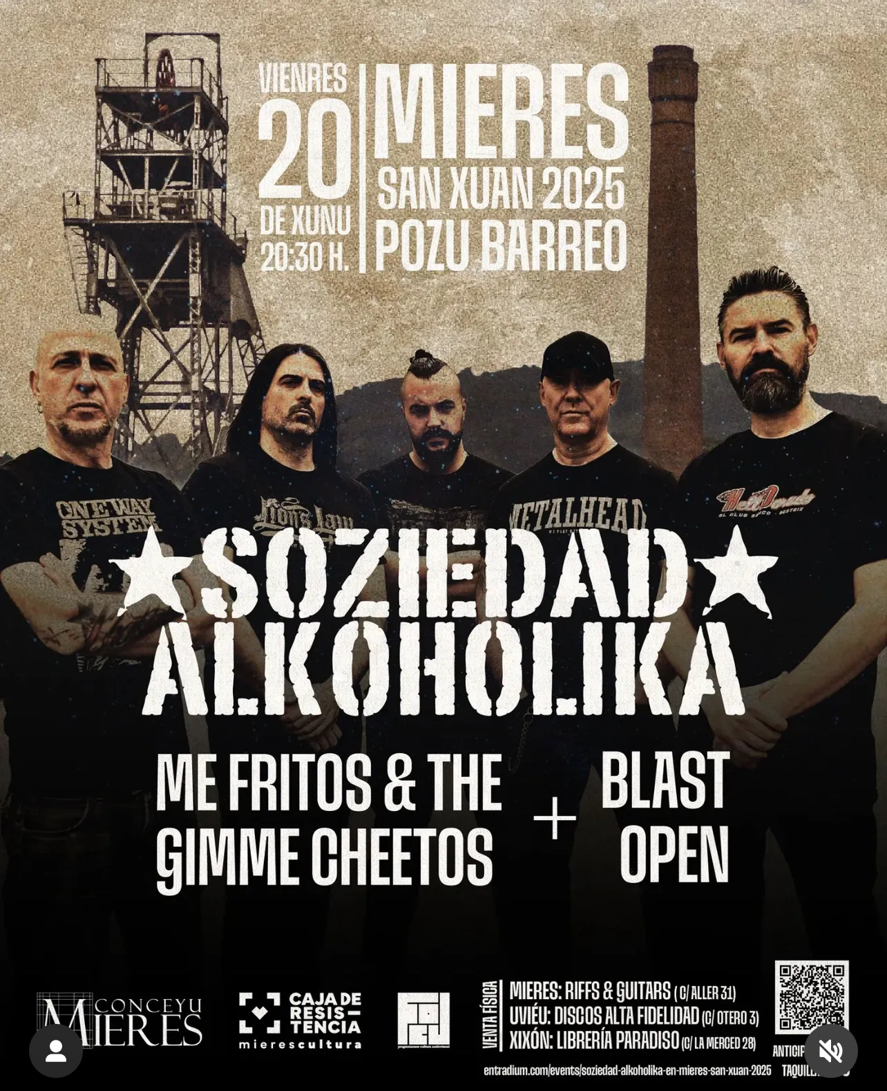 concierto soziedad alkoholika mieres