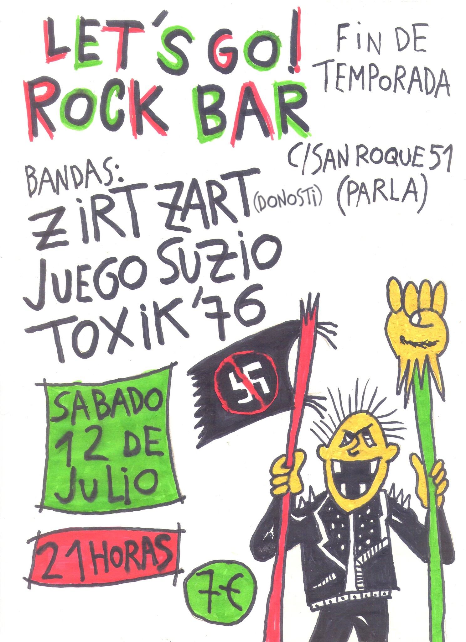 concierto toxic'76 parla
