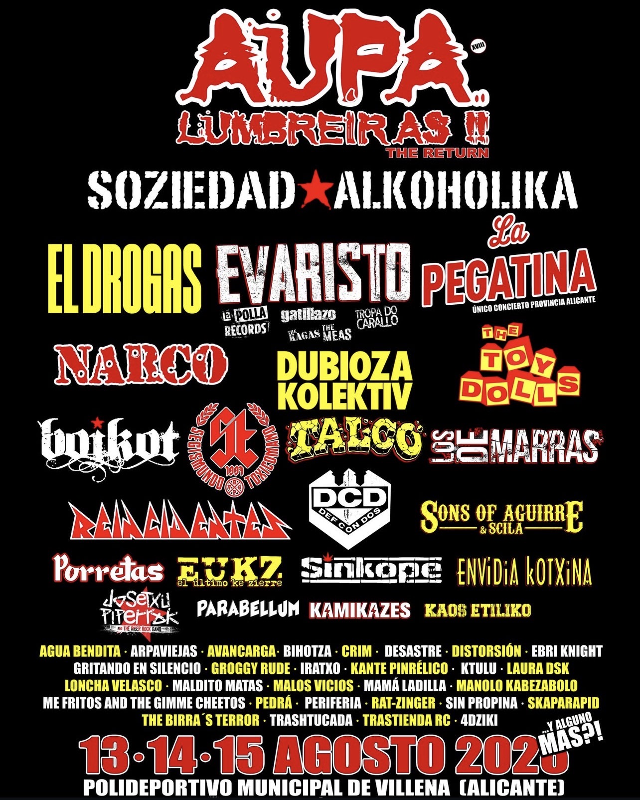 aupa lumbreiras 2026
