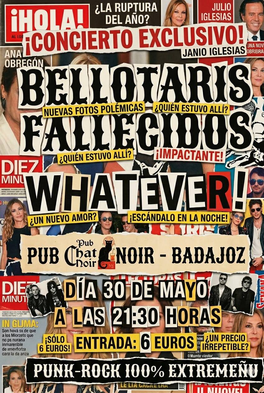 concierto bellotaris fallecidos badajoz