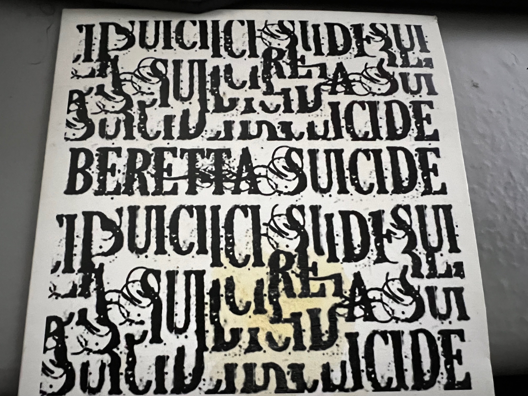 beretta suicide