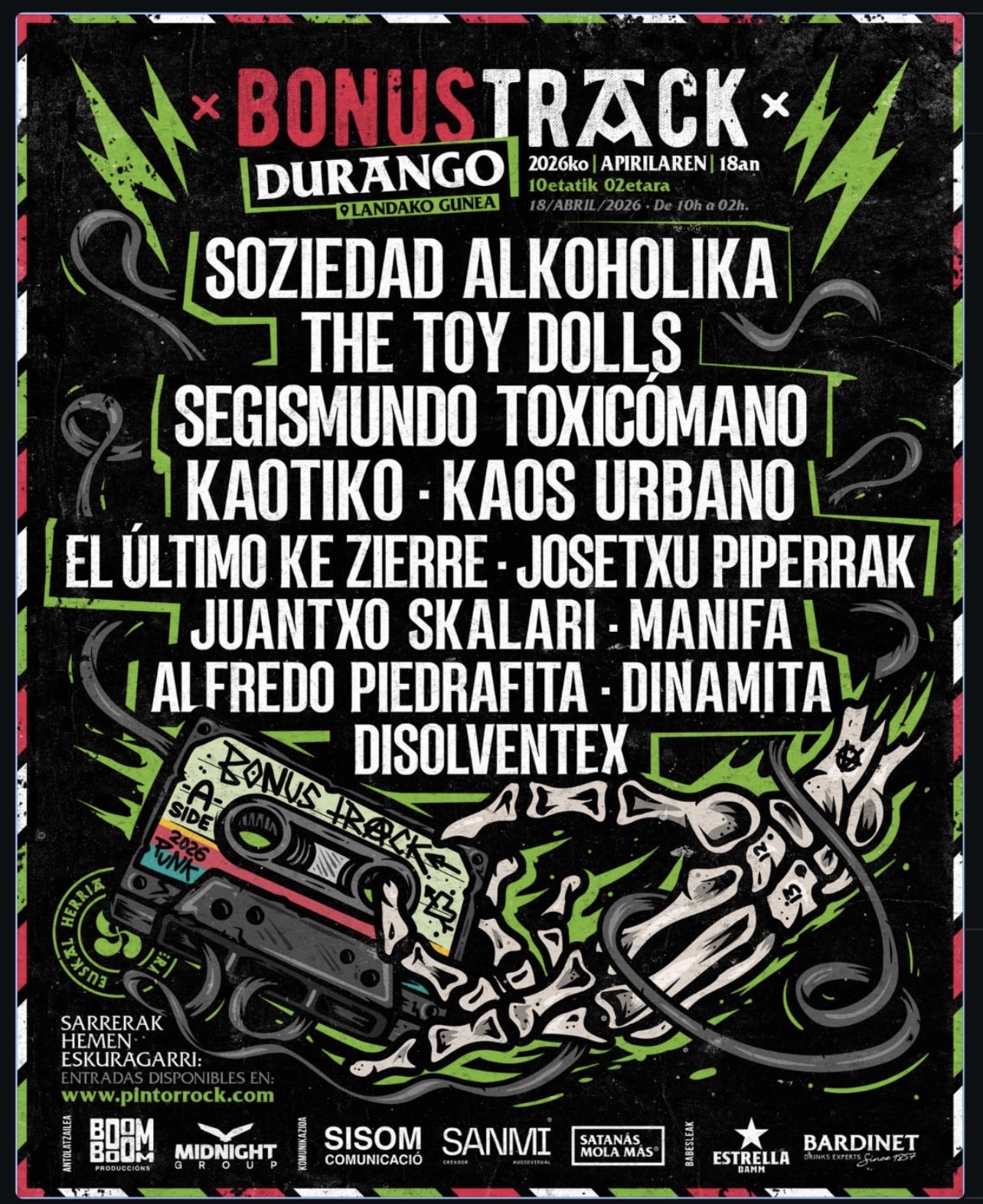 bonus track pintor rock durango
