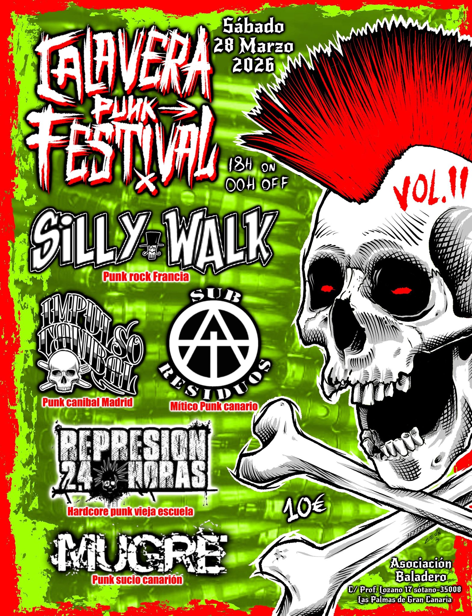 calavera punk festival 2