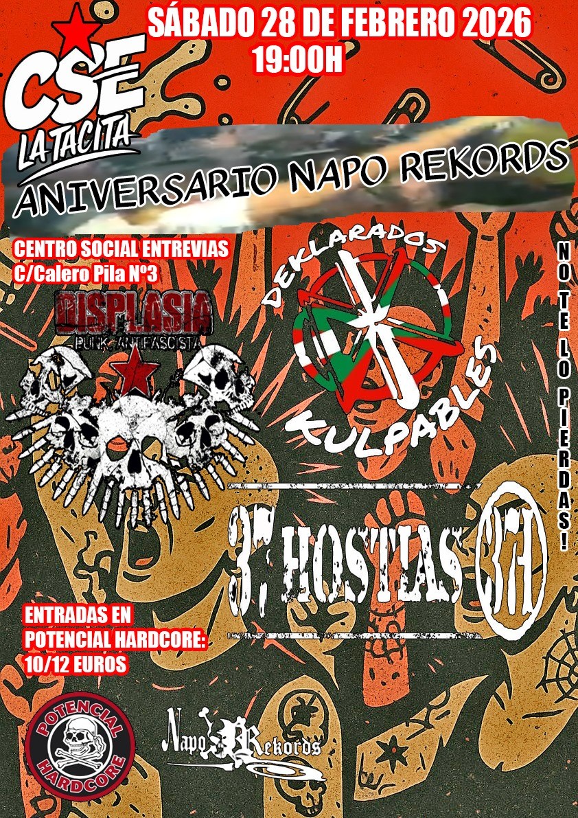 concierto aniversario napo rekords