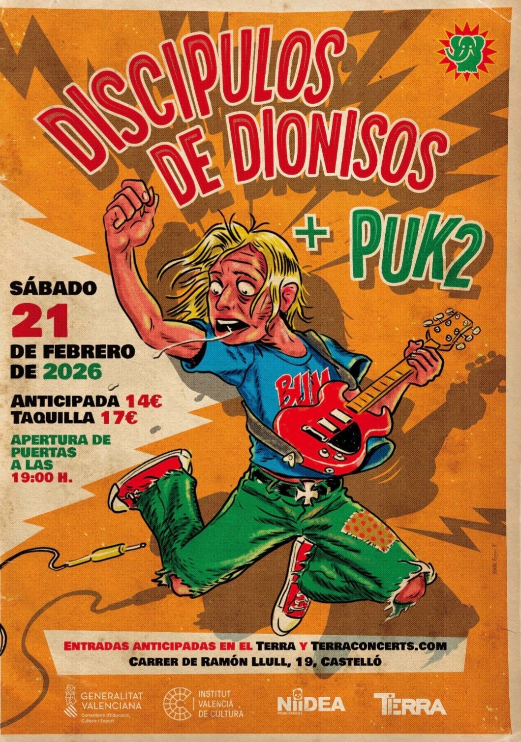 concierto discipulos de dionisos castellon