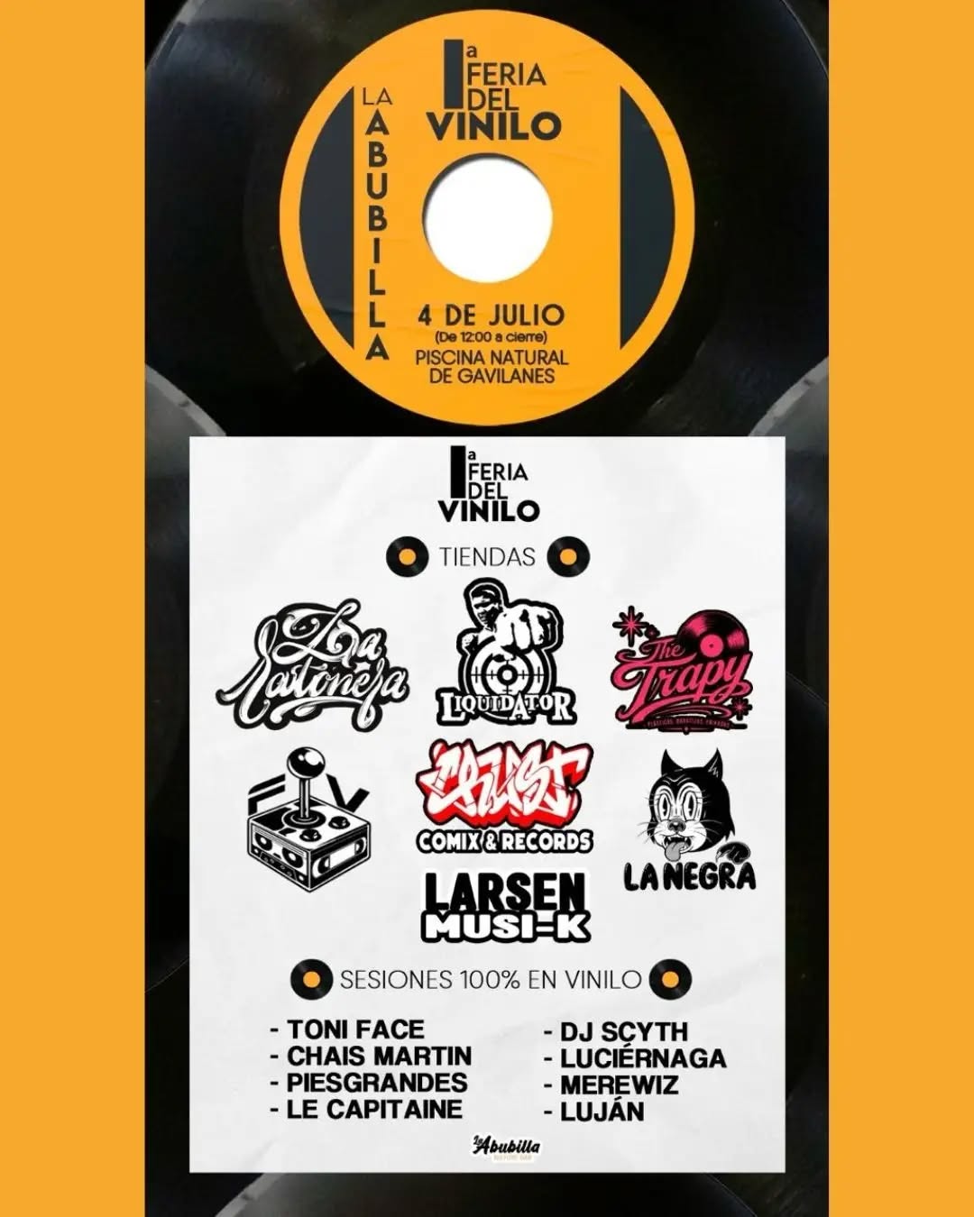 feria del disco gavilanes avila