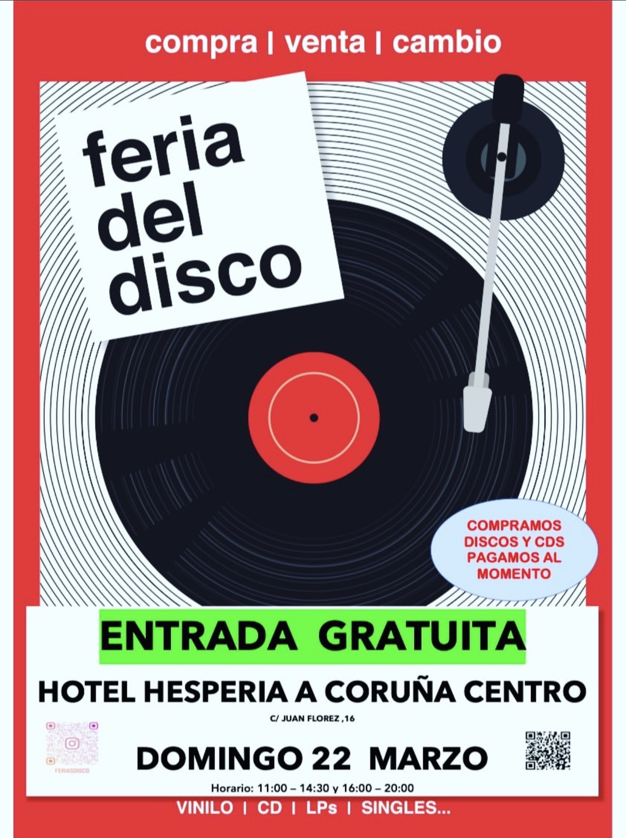 feria del disco A coruña