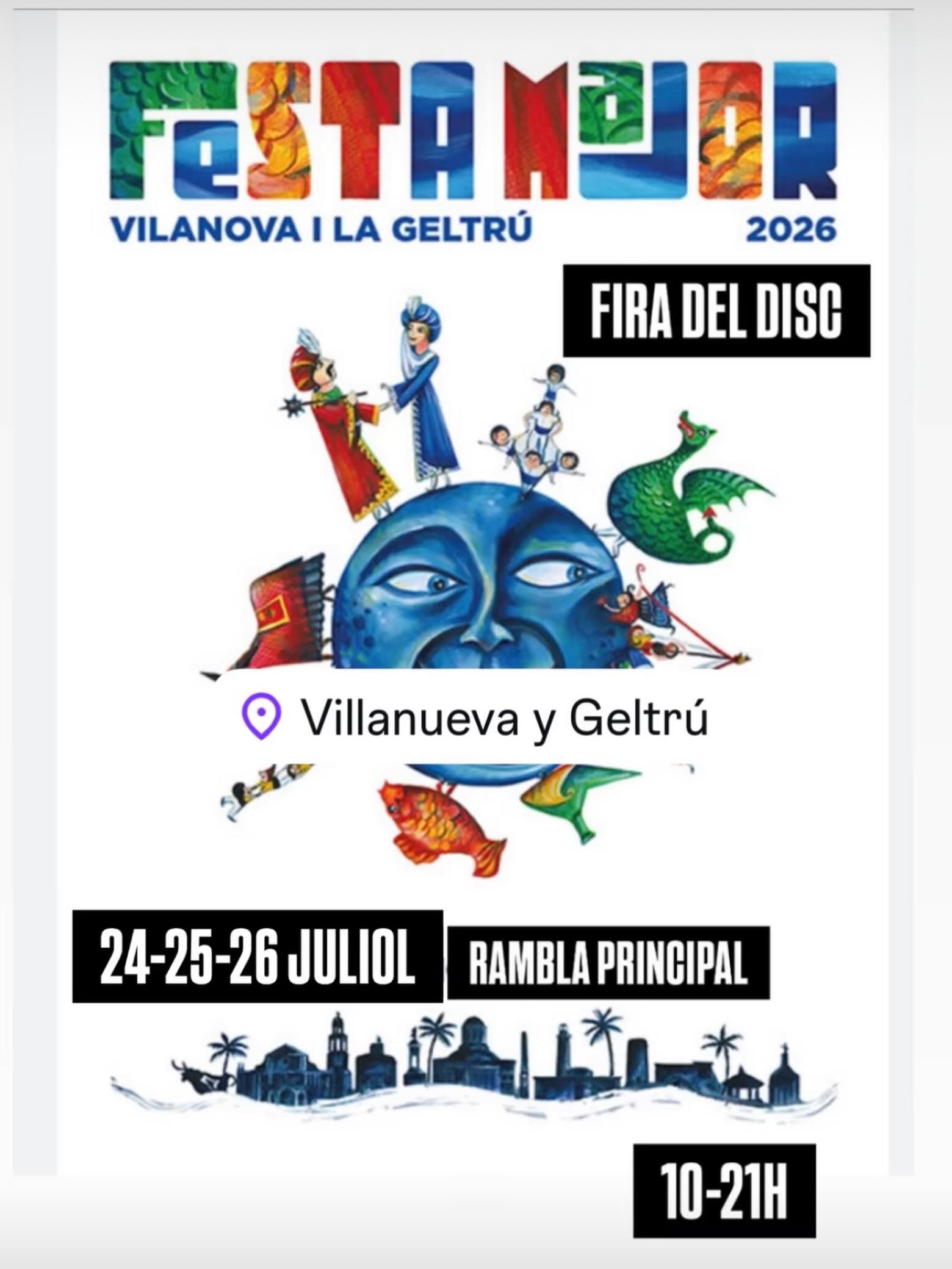 feria del disco vilanova i la geltru