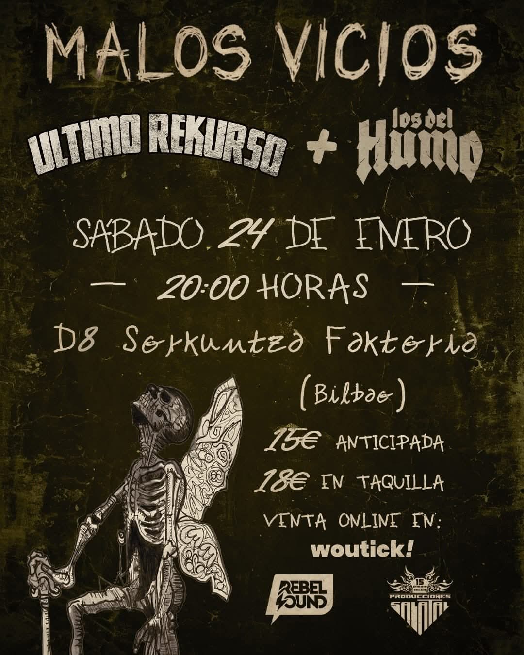 concierto malos vicios bilbao