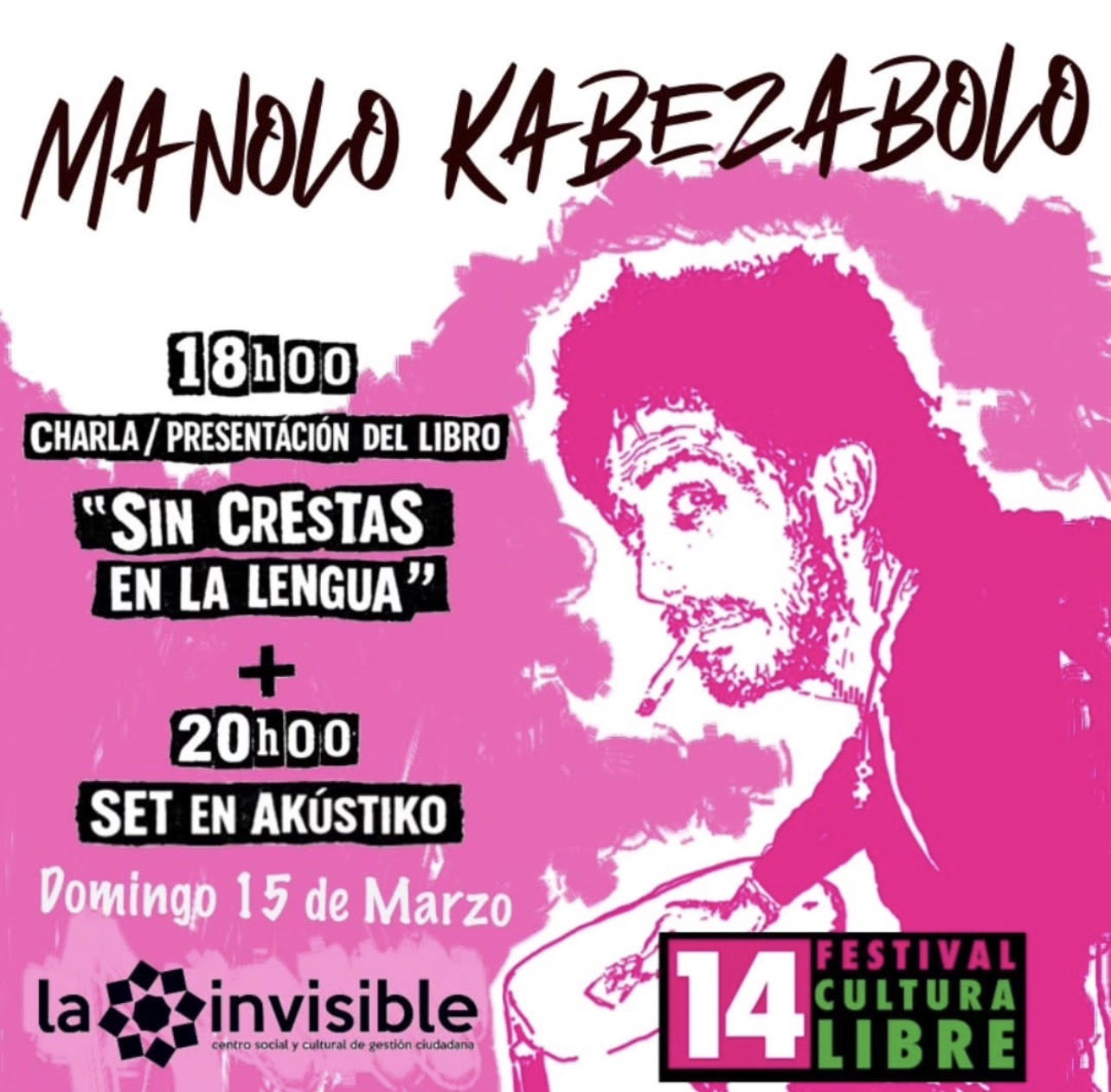 manolo kabezabolo sin crestas en la lengua