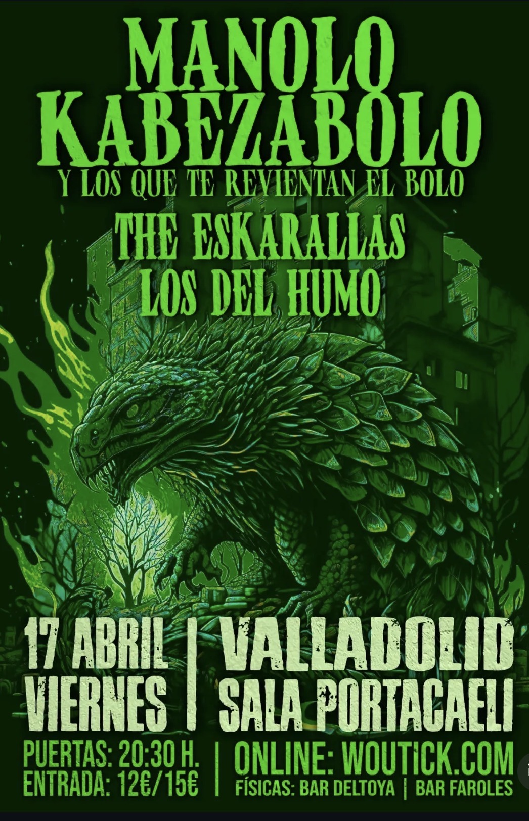 concierto manolo kabezabolo