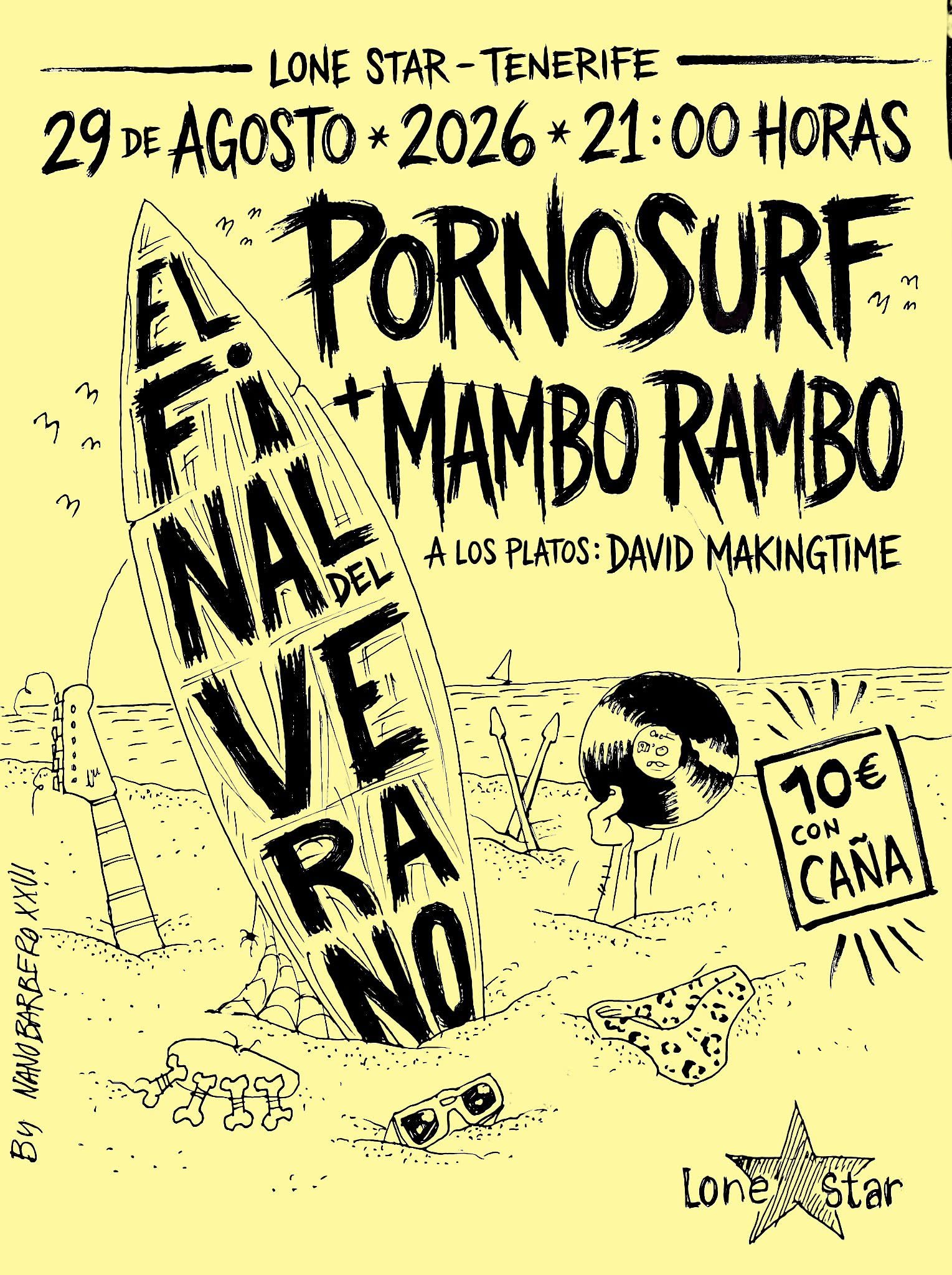 concierto pornosurf tenerife
