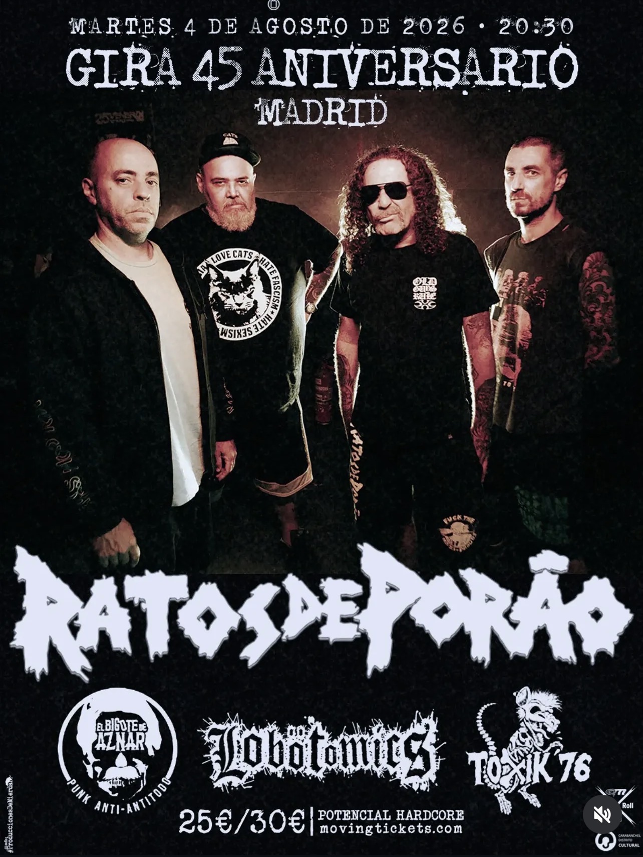 concierto ratos de porao madrid