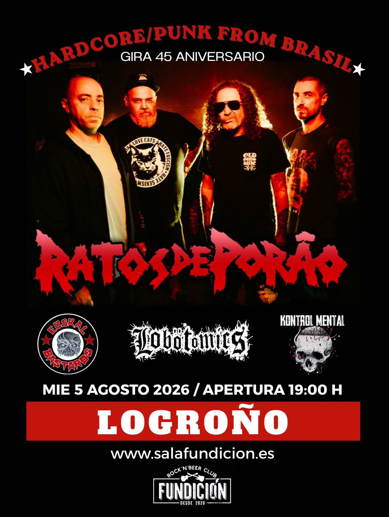 concierto ratos de porao logroño