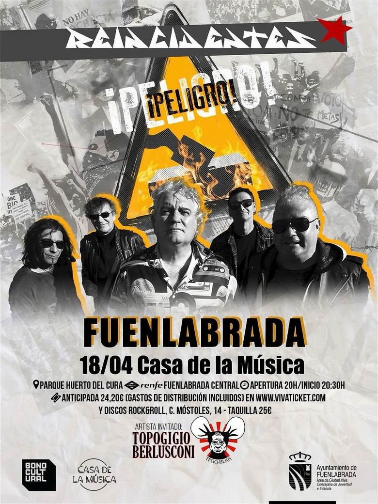 concierto reincidentes fuenlabrada