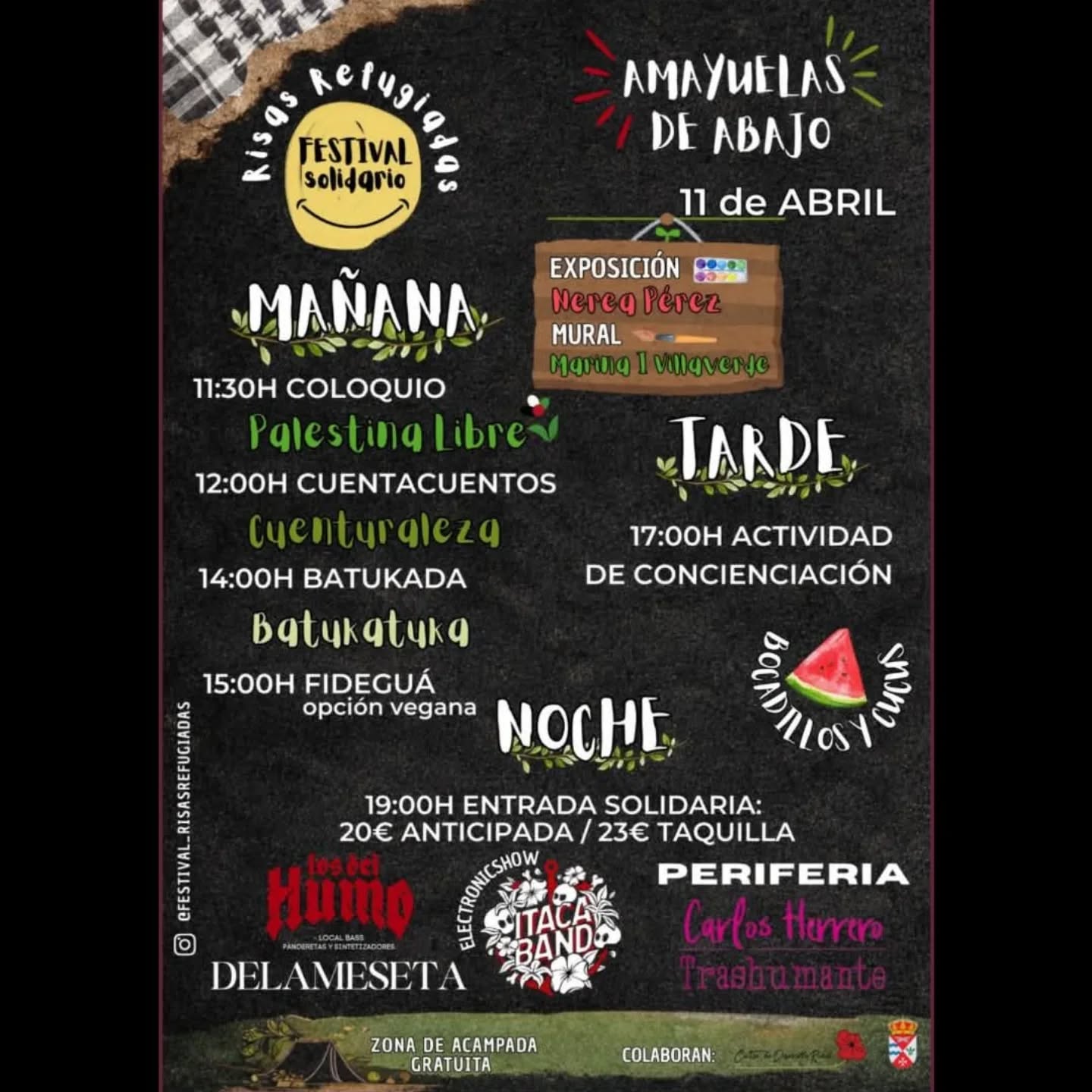 risas refugiadas festival