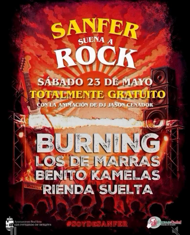 sanfer suena a rock
